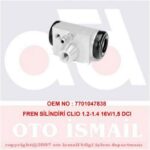 Dacia Fren Silindiri Dacia Logan 1.5 DCI Mcv Sandero 1.5 1.2 16V Lpg Renault Clio 2 1.2 1.4 1.5 4 1.5 Symbol 1.5 7701047838
