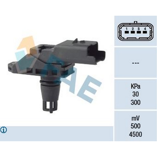 FAE-15132 Citroen Hava Emiş Sıcaklık Sensörü 208-308-C4 DV6C Focusc-Maxcourierfiesta AV6Q - Görsel 1