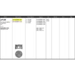 Peugeot Piston Segman Takımı 77.00Mm STD (N12B14) 207 3008 308 C3 Picasso Mını 1.4 16V Riken Segmanlı 0640.T6