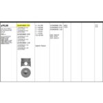 Renault Piston Segman STD Pim Çap 26 Clio Kangoo K9K 1.5DCI Riken Segmanlı 7701475075