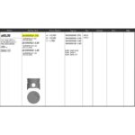 Renault Piston Segman STD Express Kangoo Megane R19 F8Q 1.9D Riken Segmanlı 7700110924