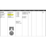 Renault Piston Segman 76.00Mm 0.50 Clio Megane 2 K9K-728 Euro3 Riken Segmanlı 7701475354