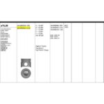 Renault Piston Segman 76.00Mm 0.50 Euro5 Fluence Kangoo 3 Laguna Latitude Megane K9K 837846 Riken Segmanlı 120A13546R