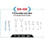Renault Fren Kaliper Kızağı Takım R19 7700201987