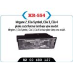 Renault Plaka Lambası Clio Megane 2 8200480127