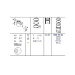 Fiat Piston Segman 93.00Mm 0.60 Ducato 2.5 Düz Sofım Takım 500354194