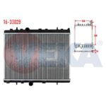 Su Radyatörü Brazing Fan Bağlantısı 3 Ayaklı Citroen C-Elysee 1.6 Hdı M-T Ac+/- 2012- 1330.P8