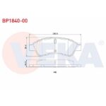 Peugeot Fren Balata Ön Partner 1.9 D-1.6 HDI 1996-2008301 1.6 2012-307 1.4 2000-2007208 1.4 2012-Berlingo 1.6 1996-2008C-Elysee 1.6 2012-C4 1.6 2004-2009C3 2 1.4 2009-2016 23599