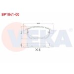 Peugeot Fren Balatası Ön 307 Restly C4 Xsara 2 Brava Doblo I Grande Punto Linea 1.6 Mjt Stılo 1.6 2.0 2.0D 1.6Dz 77363958