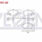 Fren Balata On Ikazlı Fıat Egea 1.3 Mjt 2015- / Egea 1.6 Mjt 2015- / Egea 1.4 16V 2015-/ Egea 1.6 16V 2015- 1695.02 1695-02 2239701 BP11909-00 FDB4799 GDB2151 LP3289 WDB673 2 77367592 77367628 77367910 77368368