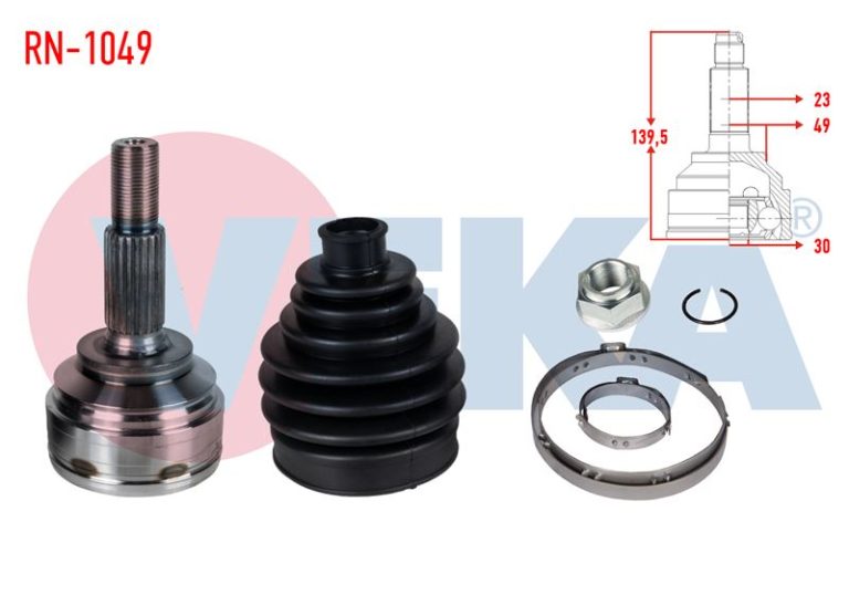 aks kafass sol sag on dss renault clio 4 15 dci m t2330x49 uzunluk 13950mm 2012 391009101r 391017355r 392410919r 7701209469 vka rn 1049
