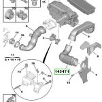 Citroen Hava Filtre Hortumu C3 1434.71