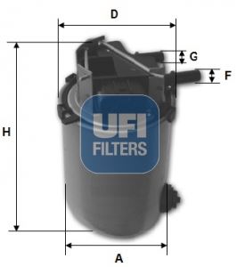 nissan mazot filtresi qashqai 1114 16 dci r9m 16400bb51a ufi 24.061.01