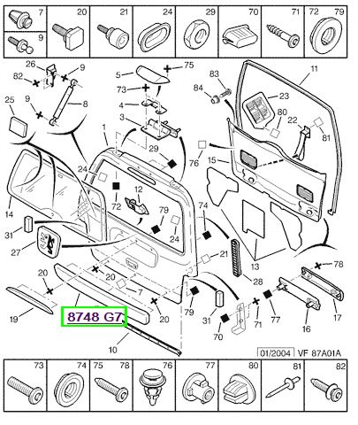peugeot bagaj sstass partner ym berlingo kapak 03 8748g7 psa 8748.g7