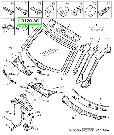 peugeot cam lastisi sn partner berlingo 8120a6 psa 8120.a6