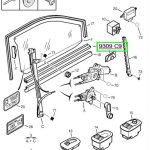 Peugeot Cam Çıtası İç Alt Sağ Sol 306 5K 9309.C9