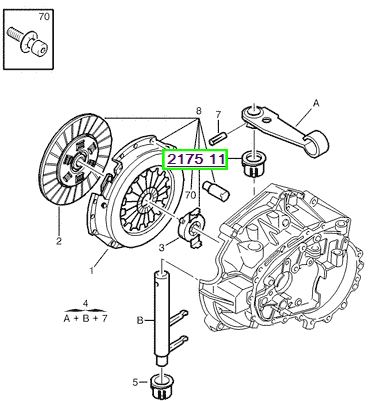 peugeot debriyaj satals fiberi sst 106 206 306 cx saxo xantia 14 16 217511 psa 2175.11