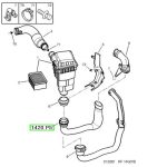 Peugeot Hava Filtre Kutusu 206 Xsara 2 1.4 1.6 16V 1420.P5