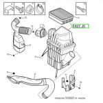 Peugeot Hava Filtre Kutusu Partner Berlingo 1.9D Dw8B 1427.J5