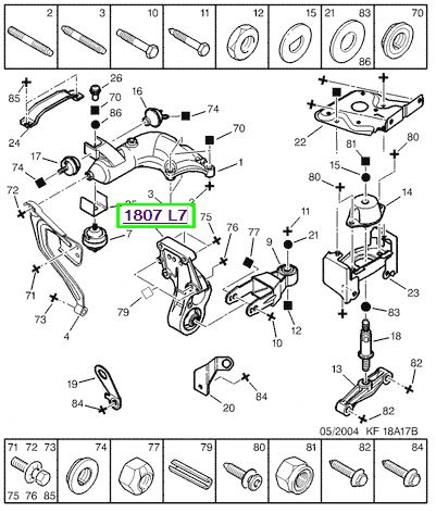 peugeot motor mesnedi sas alt 206 14 16 kulak bva 1807l7 psa 1807.l7