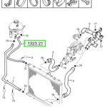 Peugeot Radyatör Yedek Su Depo Hortumu 307 1323.21
