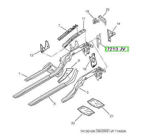 peugeot sase ucu sas partner m59 berlingo xantia xsara 2 7213jv psa 7213.jv