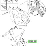 Peugeot Triger Kapağı Alt 307 308 407 C4 C5 2 2.0 Ew10 0320.X4