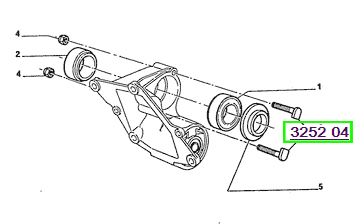 peugeot vida 106 206 306 307 406 partner berlingo c2 c3 c4 saxo 7100 44 325204 psa 3252.04