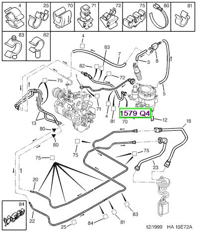 peugeot yakst hortumu tahliye partner berlingo 19d dw8 dw8b 1579q4 psa 1579.q4