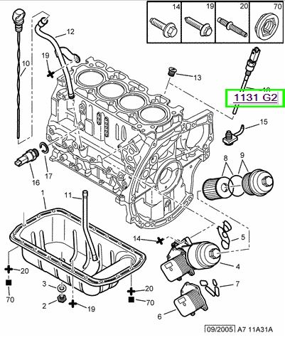 peugeot yas msssrs 206 207 307 407 c2 c3 c4 14hdi 16hdi 1131g2 psa 1131.g2