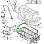 Peugeot Yağ Soğutucu Contası 206 207 307 1.6 16V TU5JP4 1103.K6