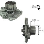 Renault Devirdaim Laguna 140 Kasa 2.0 16V B56M N7Q-S40 (95-04)S60 01>S80(98-06)V40-V50-C30-C70-Xc70 Pa1019 (T) 7438610006